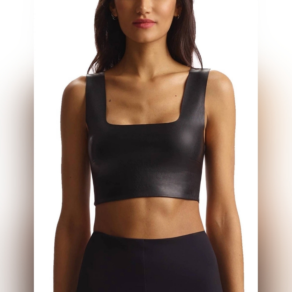 Commando Faux Leather Crop Top